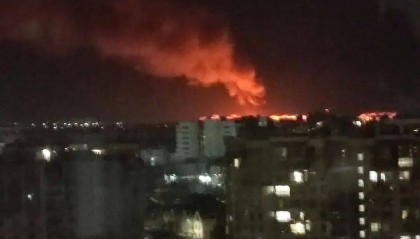 突发:俄对乌发动大规模夜袭