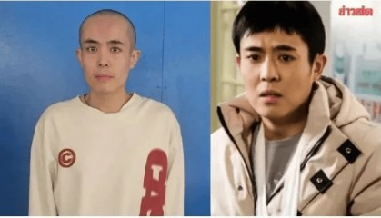 媒体公开演员王星近照，被剃光头眼神飘忽