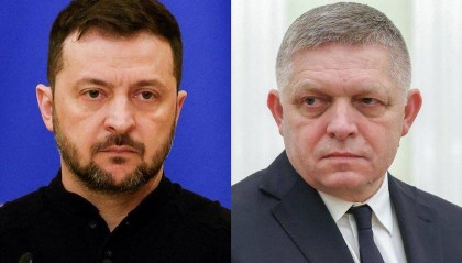 泽连斯基力挺斯洛伐克抗议活动，菲佐：干涉内政