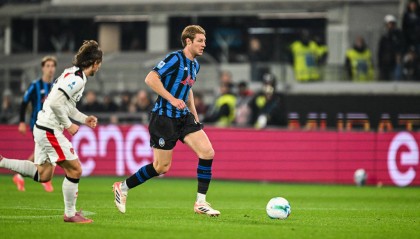 意甲-卢克曼破门莱奥半场伤退 米兰1-1亚特兰大距榜首3分