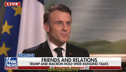 马克龙使坏:美国首要任务是向中国加税,不能同时对欧洲和中国发动贸易战