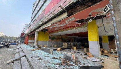 济南天龙大厦开拆!济南火车站南场站综合配套建设加速推进