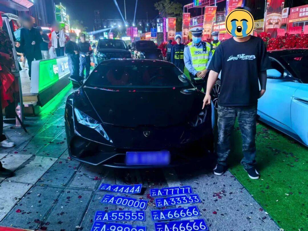 “云A99999”惊现街头？昆明交警出手：假的！罚！